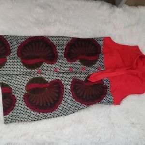 African Print dress